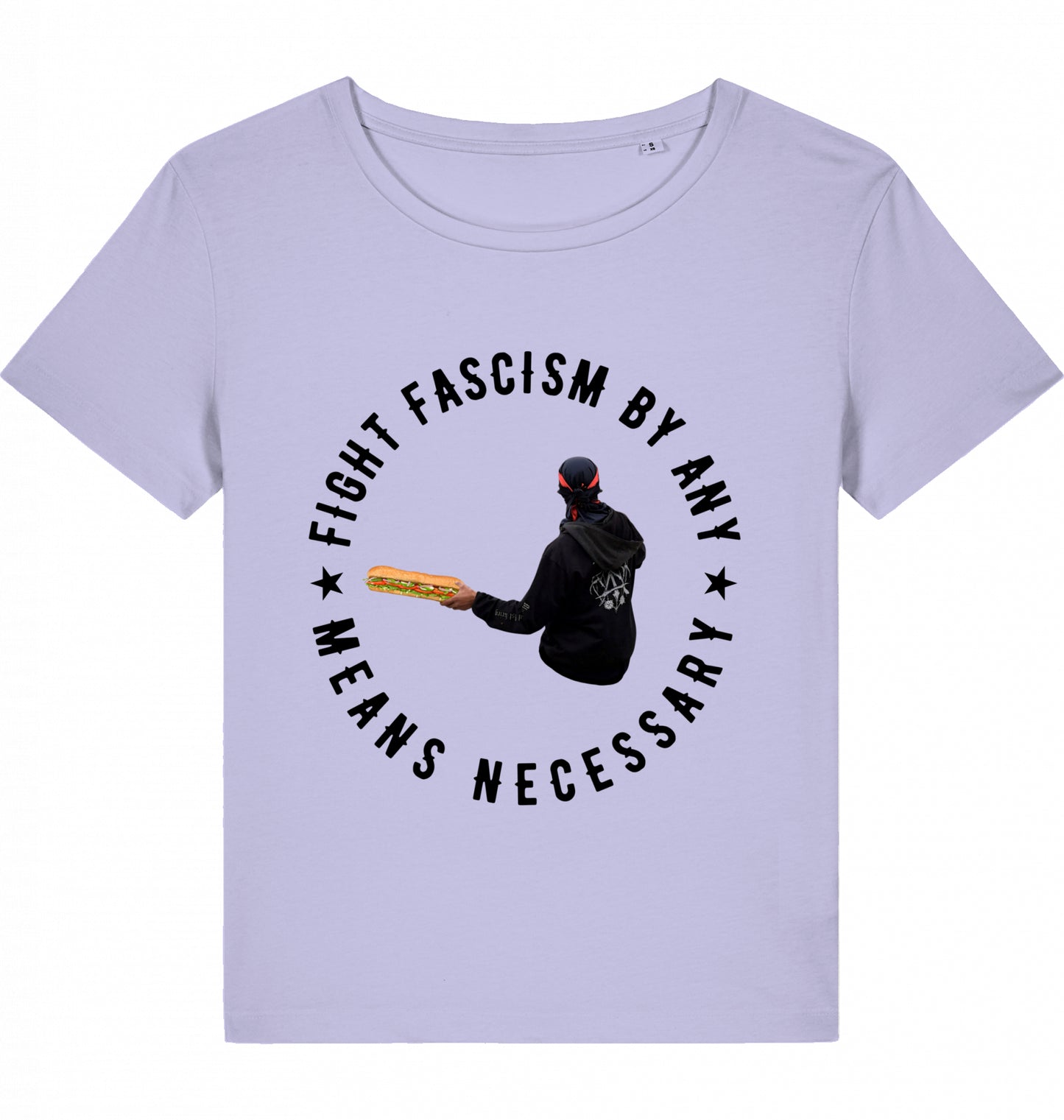 FIGHT FASCISM BY ANY MEANS WOM*N