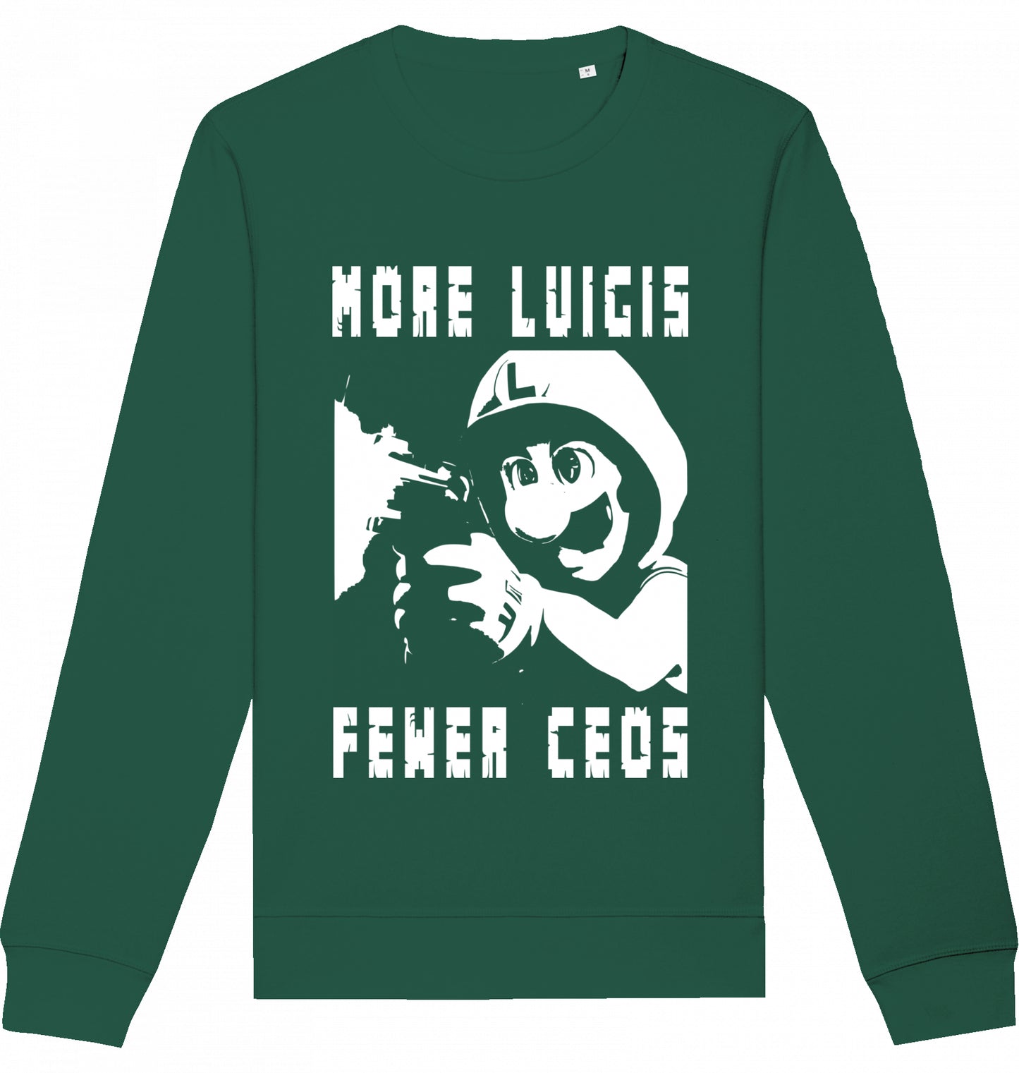 MORE LUIGIS FEWER CEOS - Crewneck Unisex
