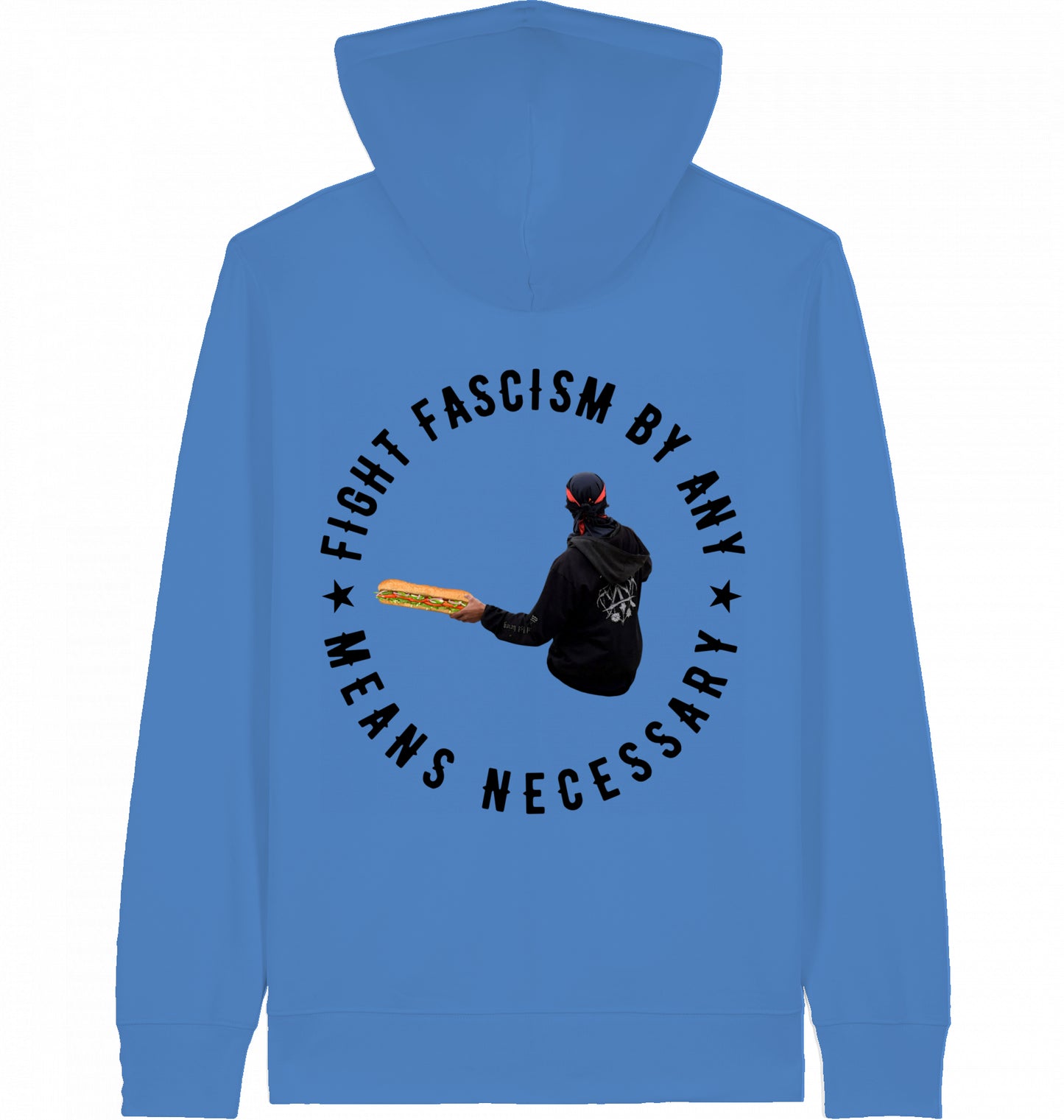 FIGHT FASCISM BY ANY MEANS - Zipper