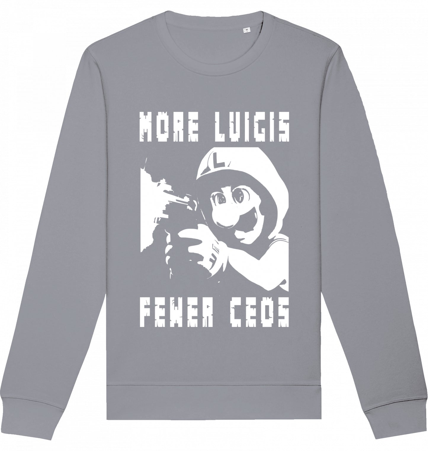 MORE LUIGIS FEWER CEOS - Crewneck Unisex