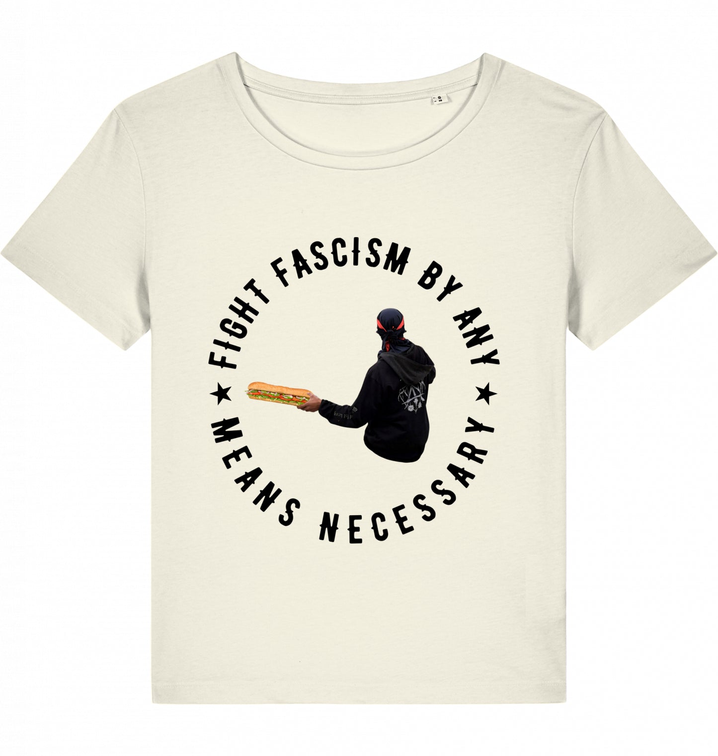 FIGHT FASCISM BY ANY MEANS WOM*N