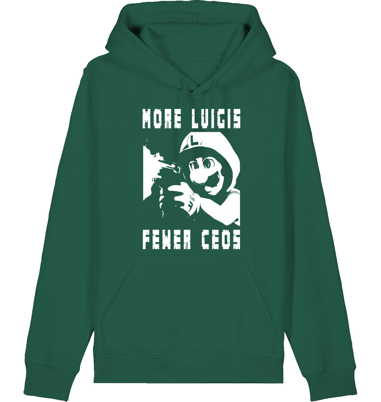 MORE LUIGIS FEWER CEOS - Hoodie