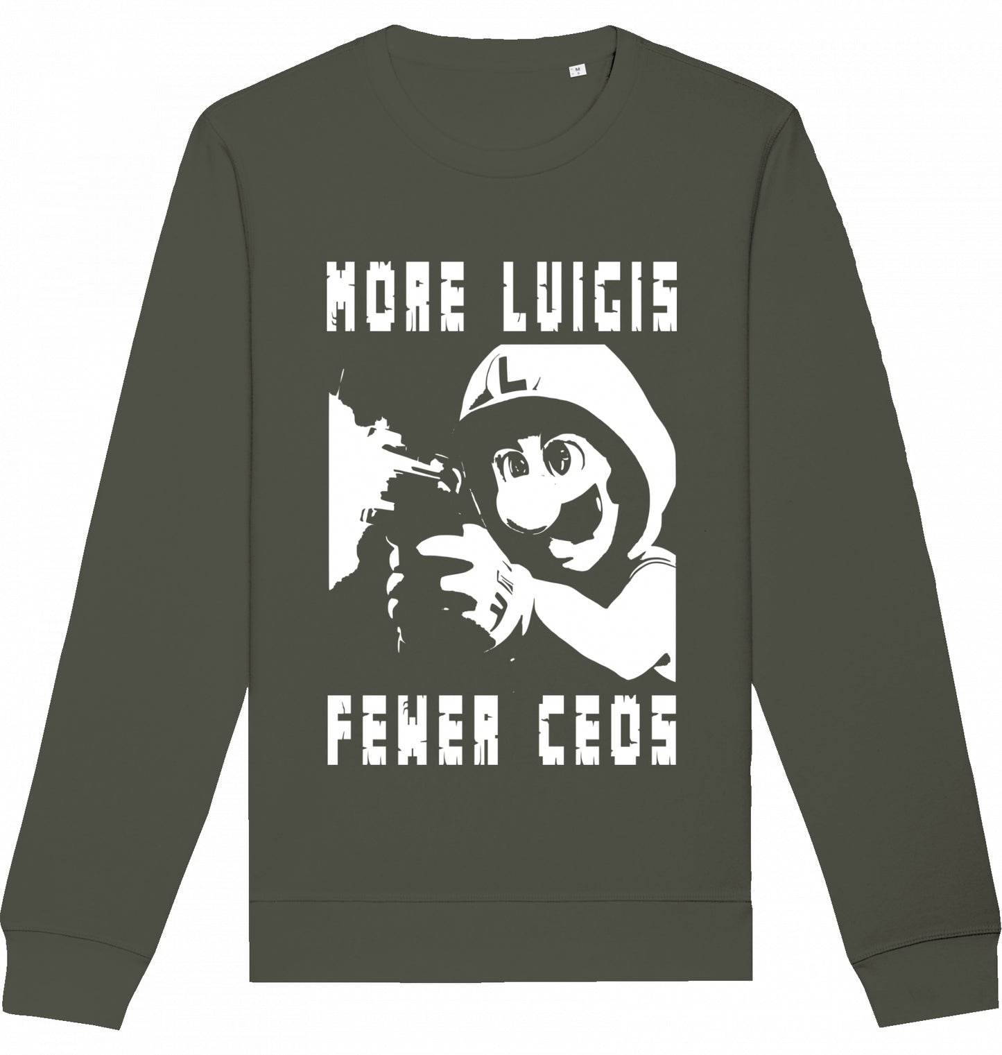 MORE LUIGIS FEWER CEOS - Crewneck Unisex