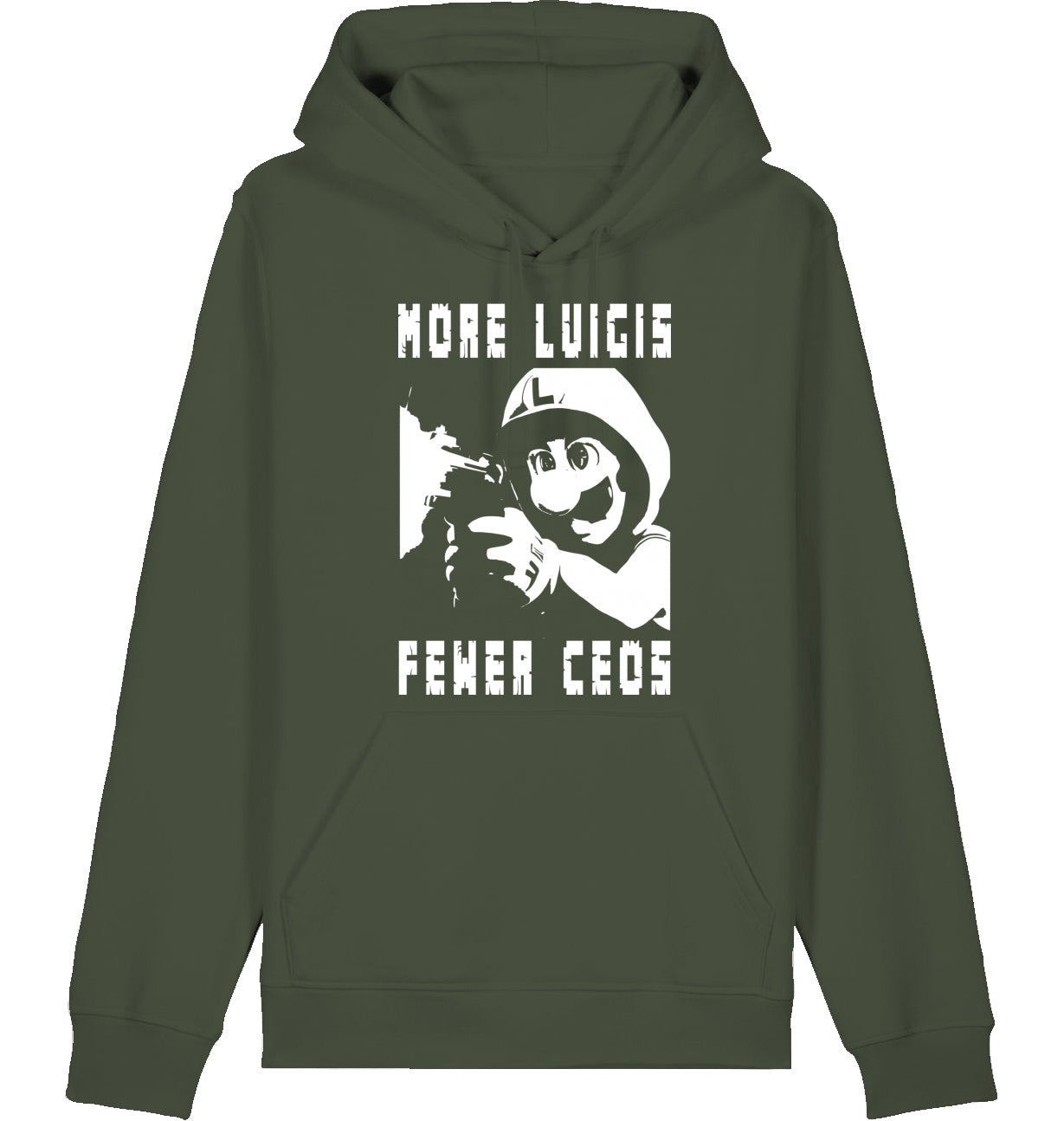 MORE LUIGIS FEWER CEOS - Hoodie