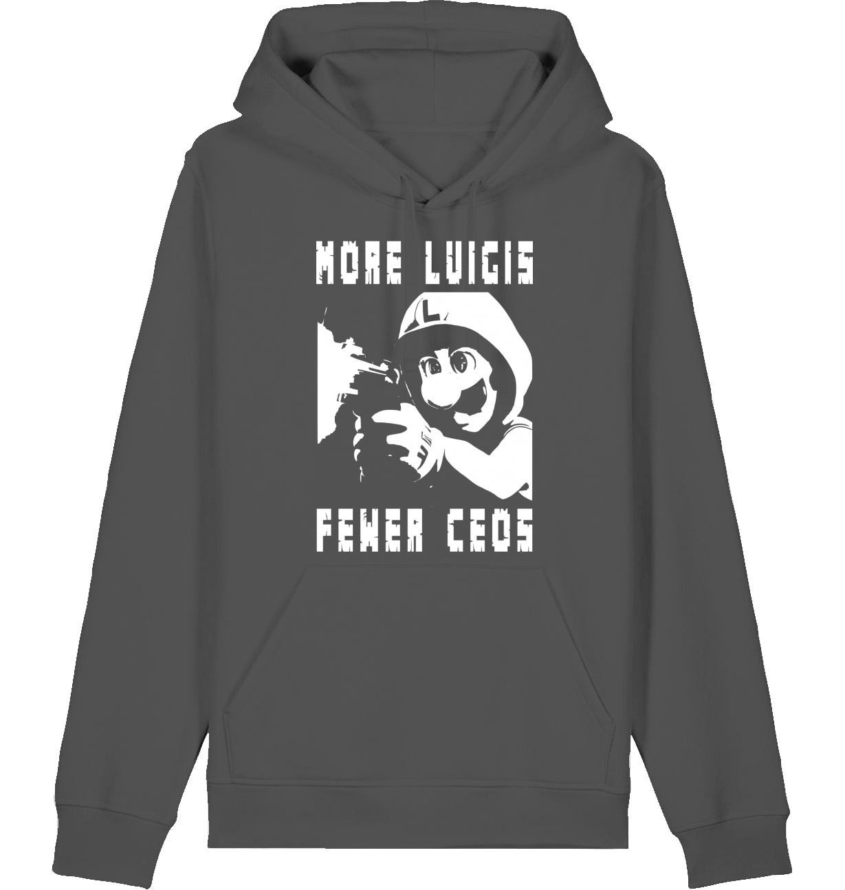 MORE LUIGIS FEWER CEOS - Hoodie