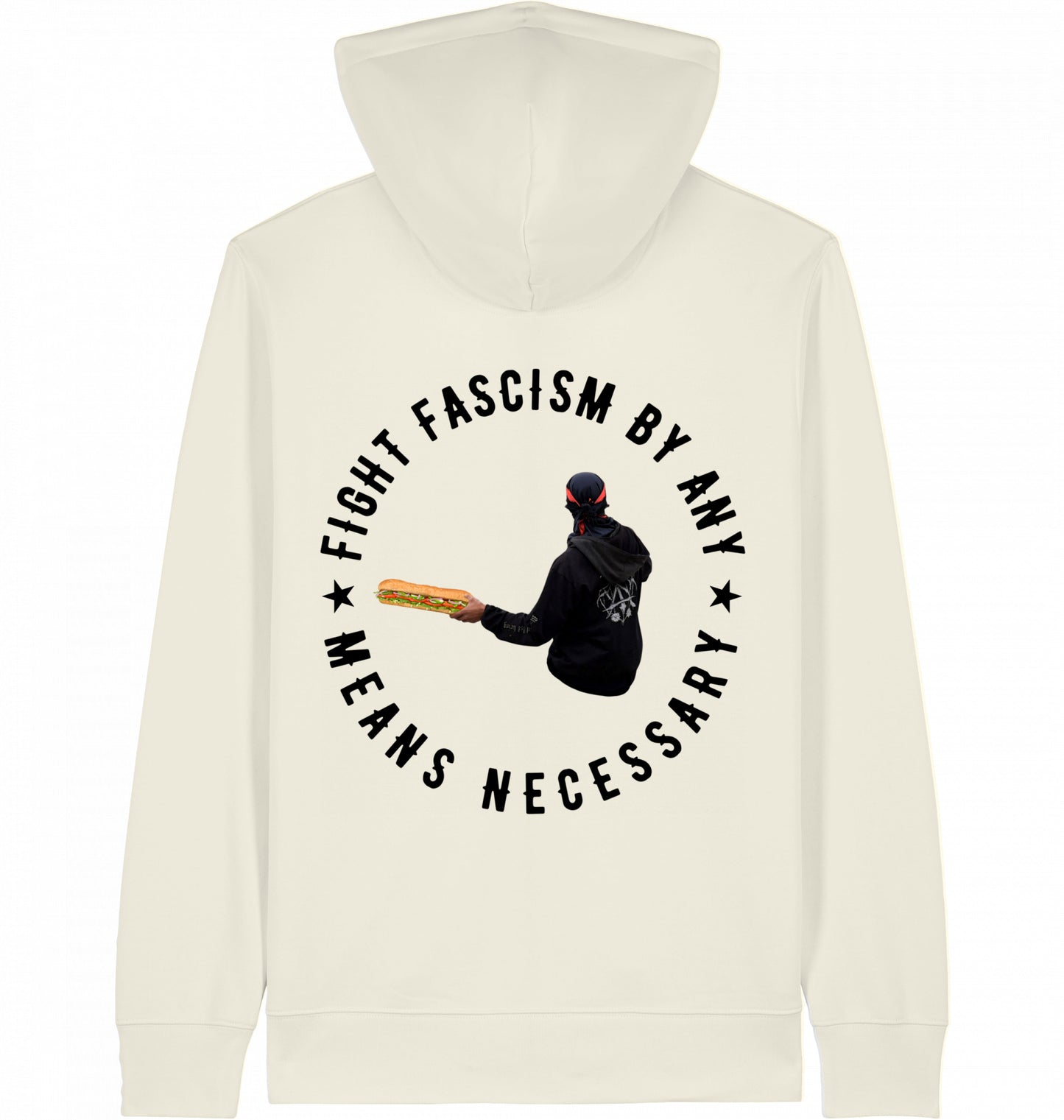 FIGHT FASCISM BY ANY MEANS - Zipper