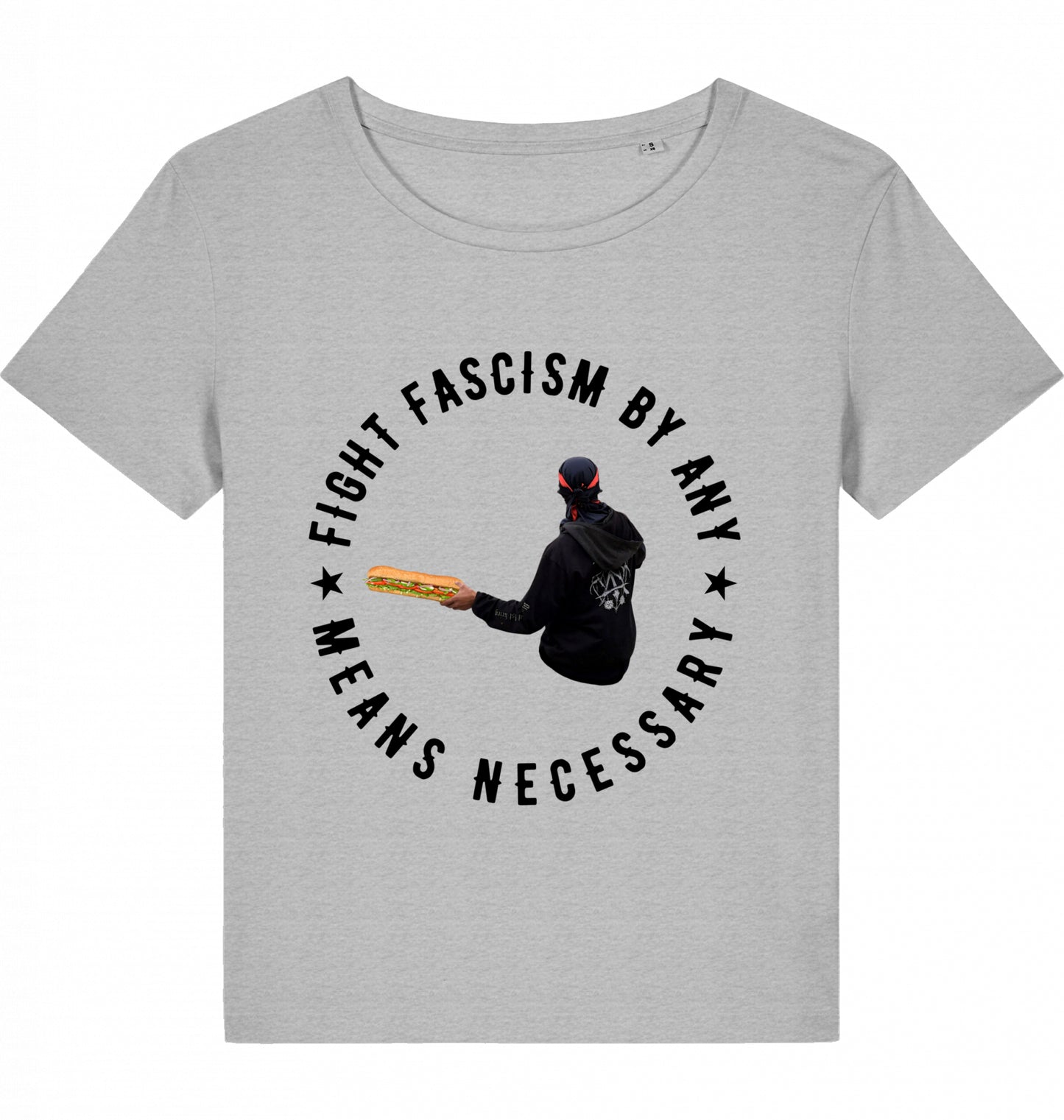 FIGHT FASCISM BY ANY MEANS WOM*N