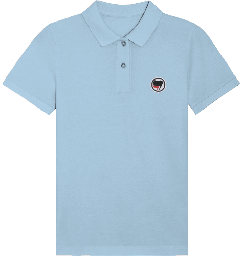 Antifa Flag POLO SHIRT WOM*N (embroidered)