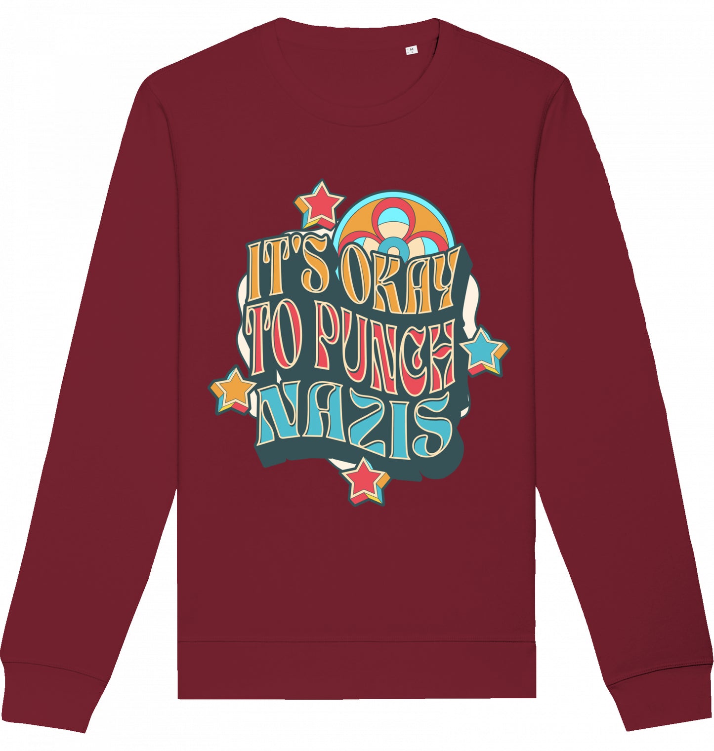 It's okay to punch Nazis - Crewneck Unisex