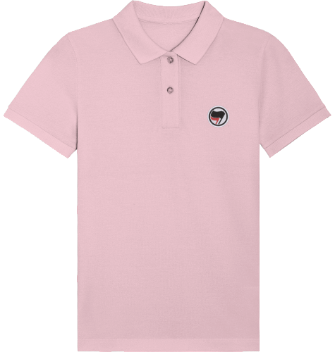 Antifa Flag POLO SHIRT WOM*N (embroidered)