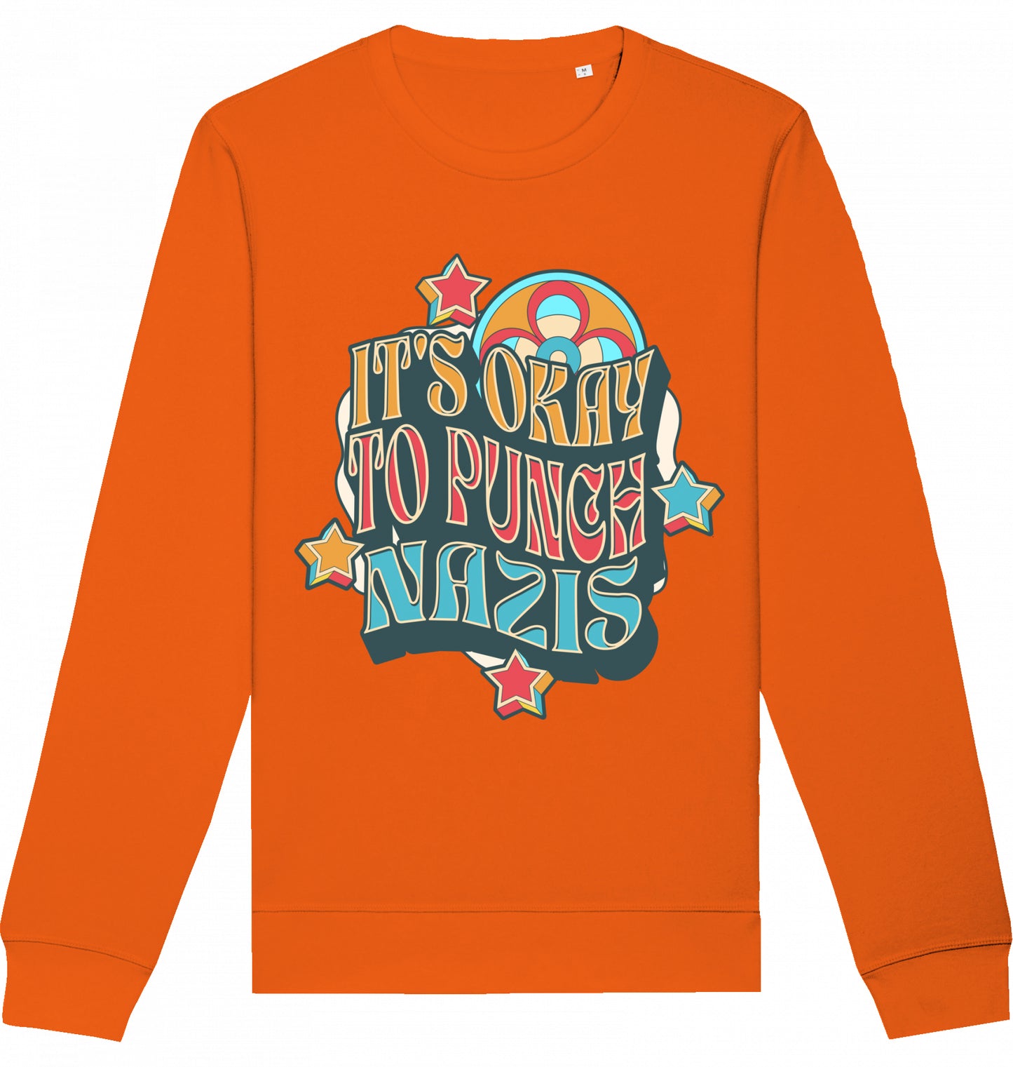 It's okay to punch Nazis - Crewneck Unisex