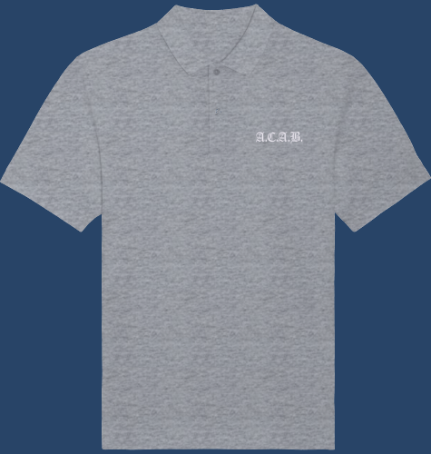 A.C.A.B. POLO SHIRT M*N (embroidered)