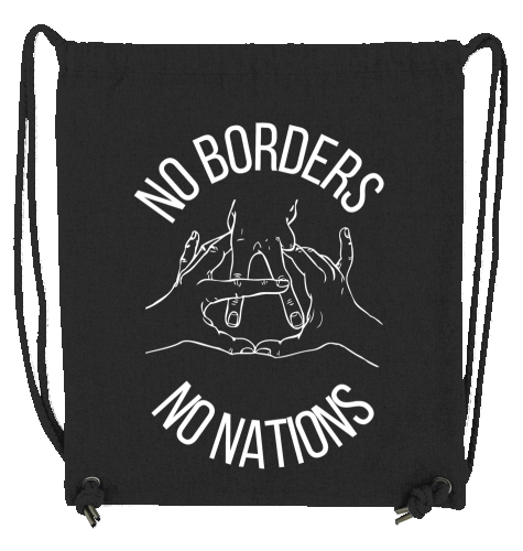 No Borders No Nations GYM BAG