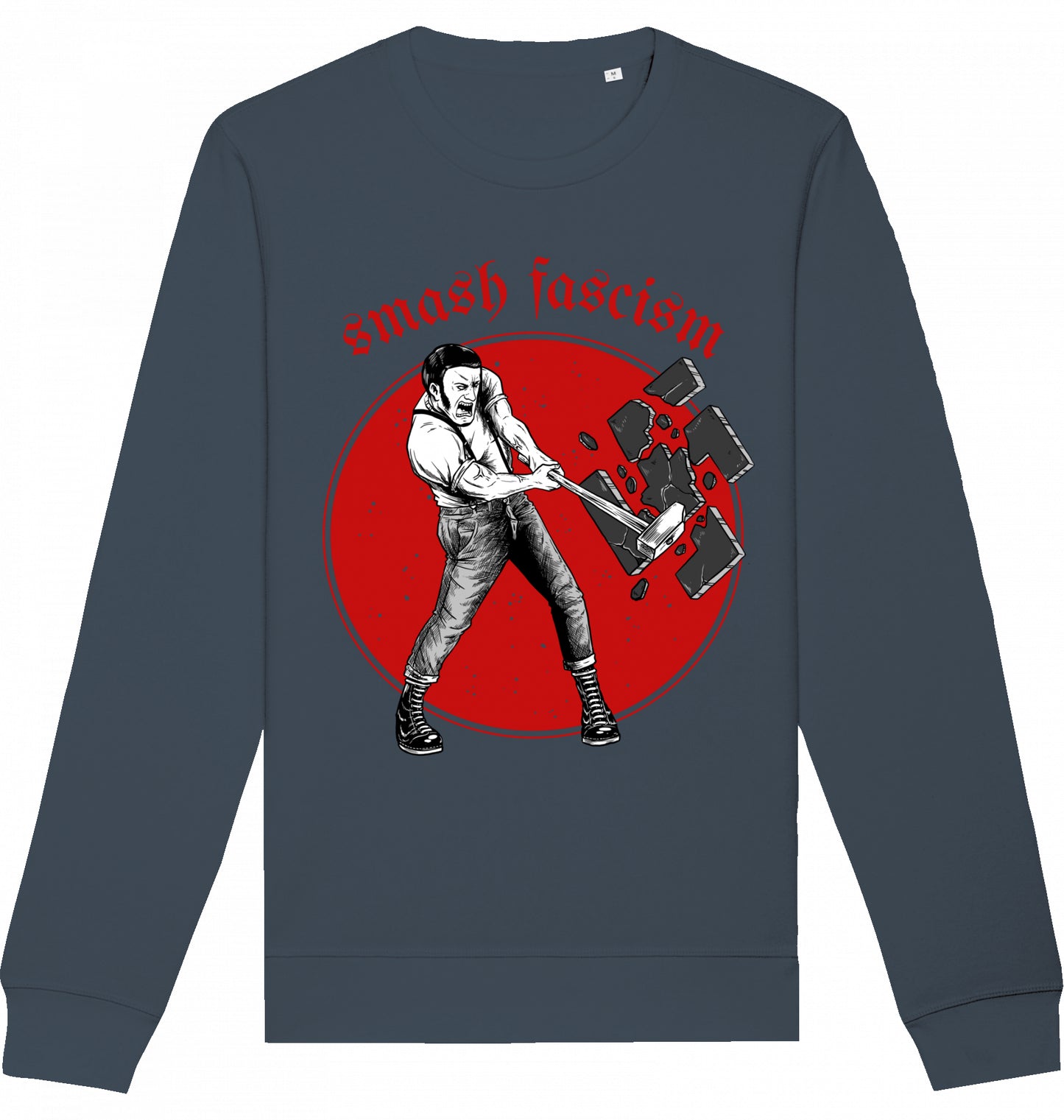 SMASH FASCISM - Crewneck Unisex
