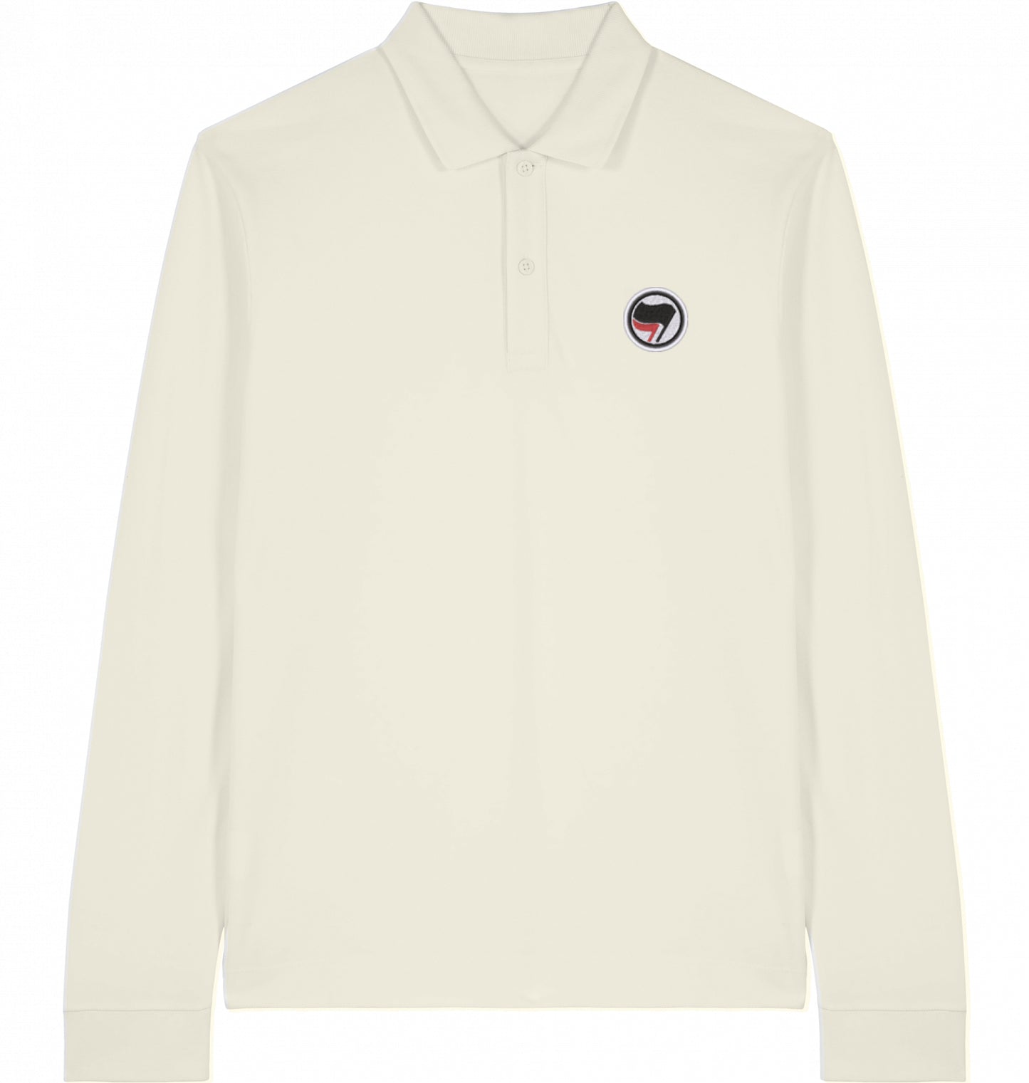 ANTIFA LONG SLEEVE POLO