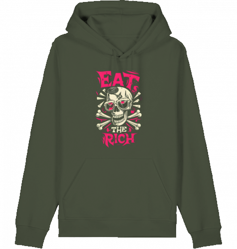 EAT THE RICH (SKULL) HOODIE