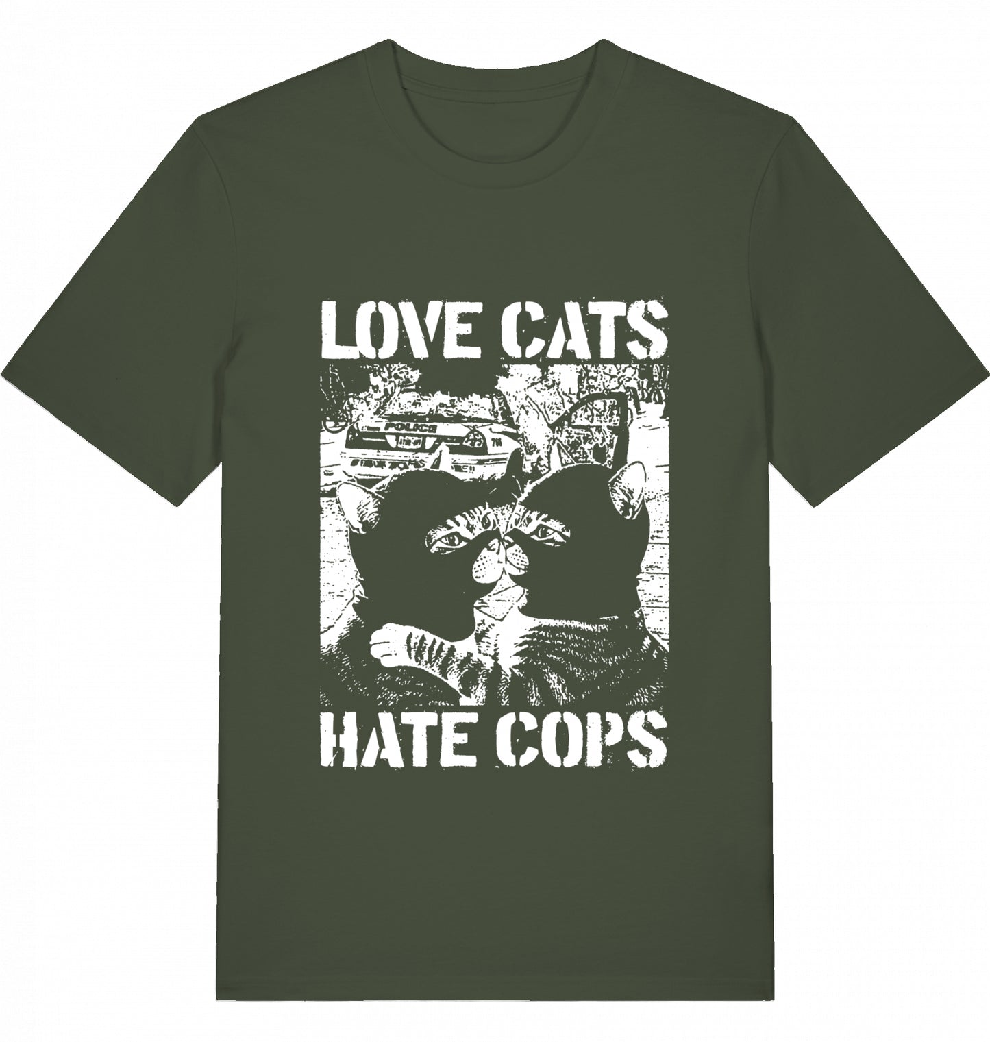 LOVE CATS HATE COPS 2.0 - Unisex
