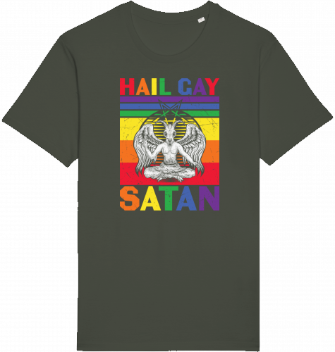 Hail Satan T-Shirt | Embrace Rebellion - Antifascist Clothing 