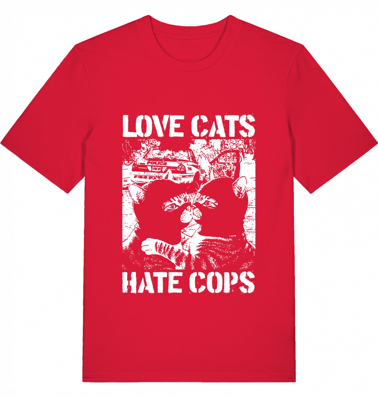 LOVE CATS HATE COPS 2.0 - Unisex