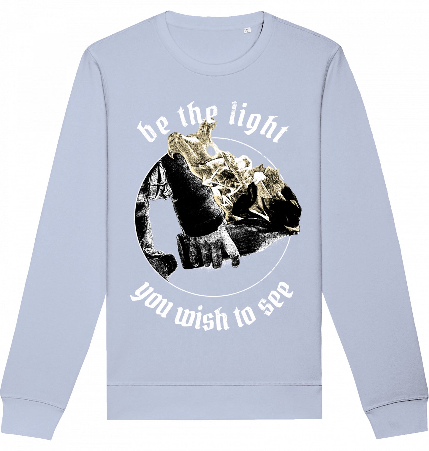 Be the light you wish to see - Crewneck Unisex