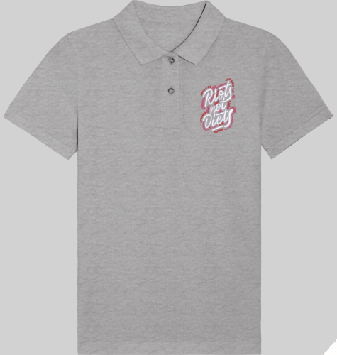 Riots not Diets POLO SHIRT WOM*N (embroidered)