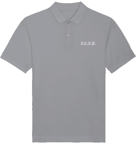 A.C.A.B. POLO SHIRT M*N (embroidered)