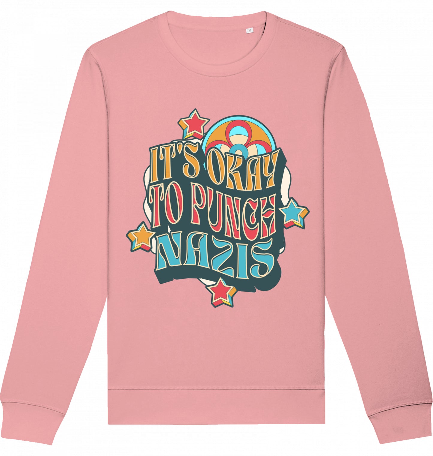 It's okay to punch Nazis - Crewneck Unisex