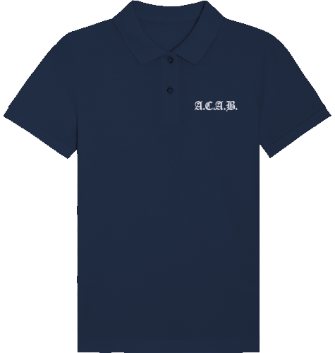 A.C.A.B. POLO SHIRT WOM*N (embroidered)