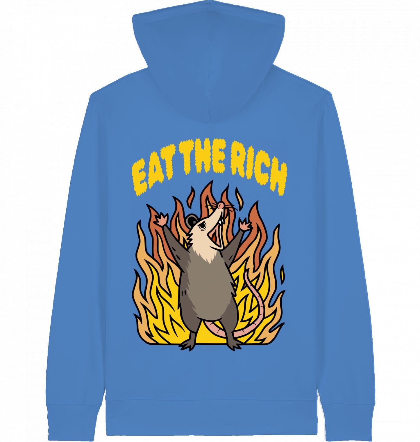 EAT THE RICH OPOSSUM - Zipper