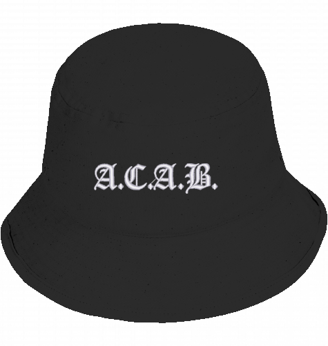 A.C.A.B. Bucket Hat (embroidered)