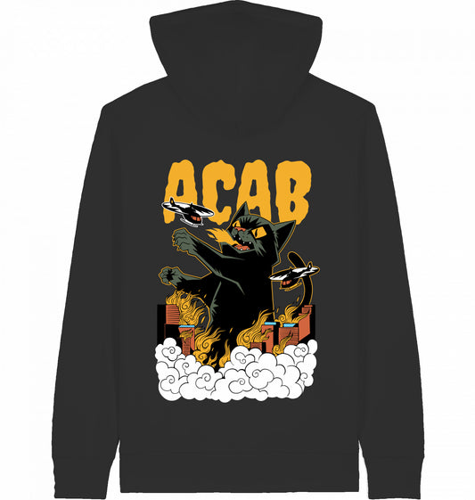 COMRADE ACAB CAT - Zipper