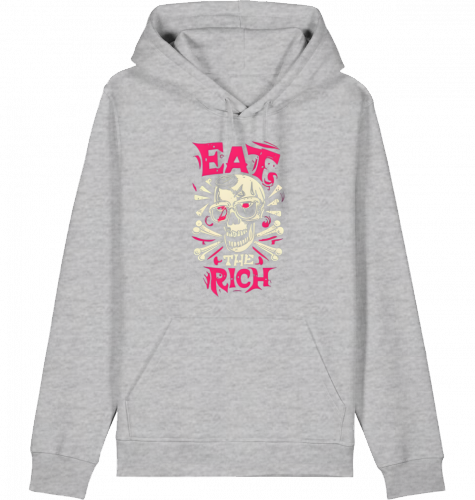 EAT THE RICH (SKULL) HOODIE