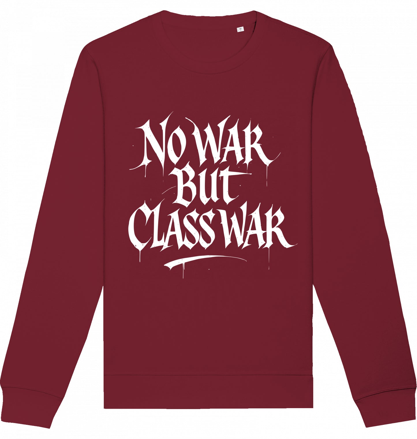 NO WAR BUT CLASS WAR (GRAFFITI) - Crewneck Unisex
