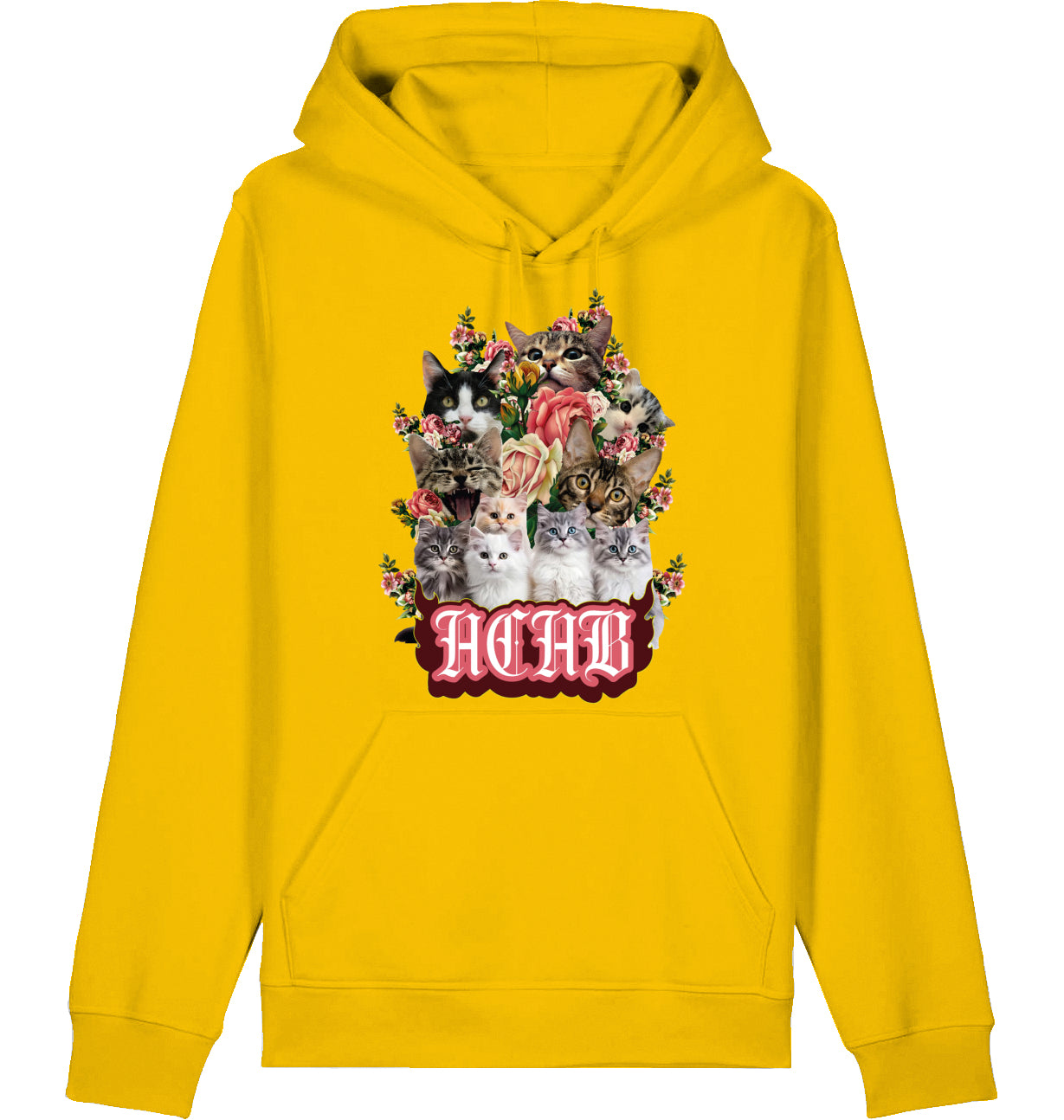 All Cats Are Beautiful - Flower Power - Hoodie