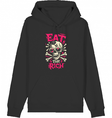 EAT THE RICH (SKULL) HOODIE