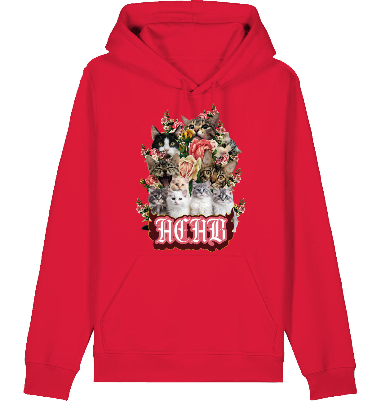 All Cats Are Beautiful - Flower Power - Hoodie