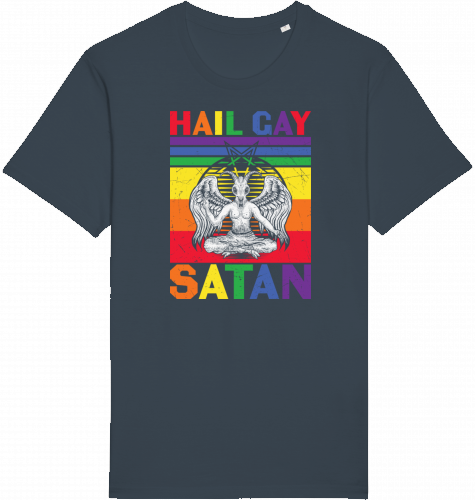 Hail Satan T-Shirt | Embrace Rebellion - Antifascist Clothing 