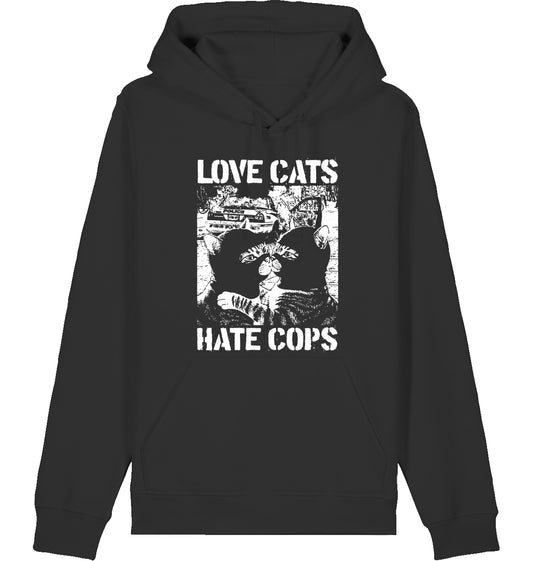 LOVE CATS HATE COPS 2.0 -  Hoodie