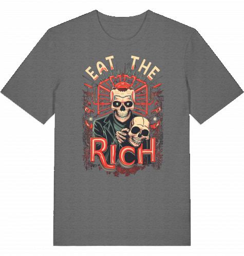 EAT THE RICH skull - Unisex