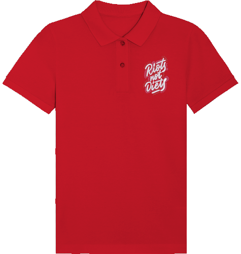 Riots not Diets POLO SHIRT WOM*N (embroidered)