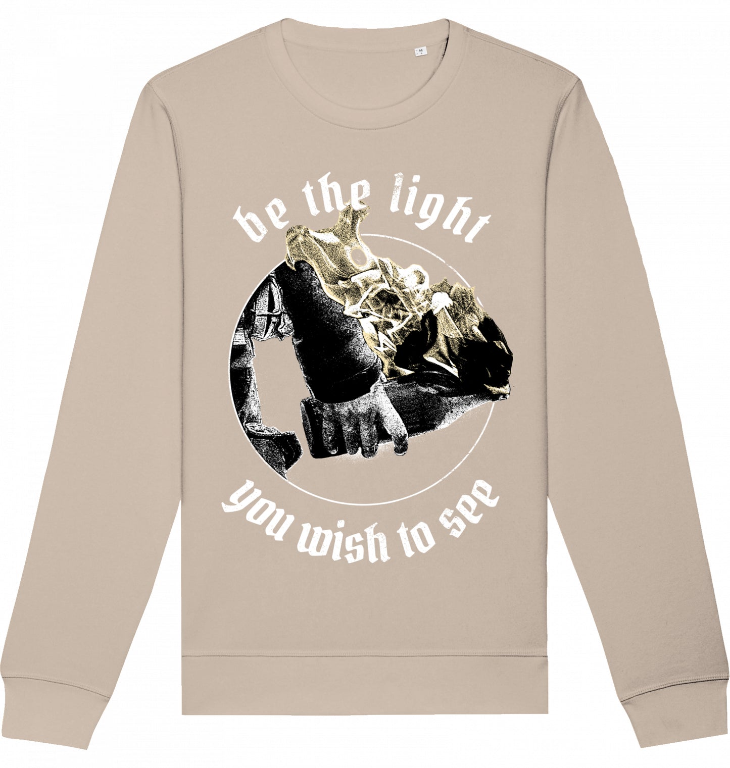 Be the light you wish to see - Crewneck Unisex