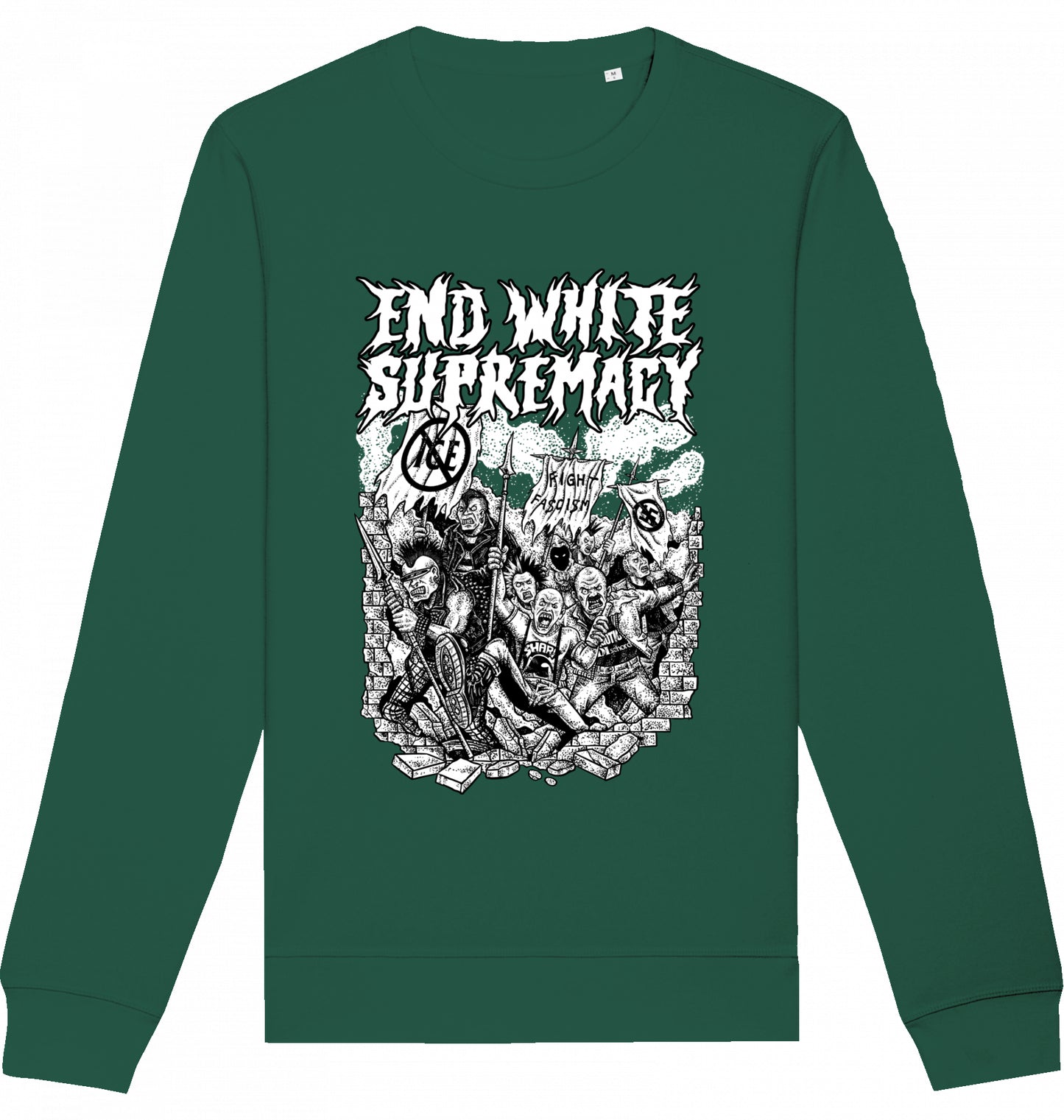 END WHITE SUPREMACY - Crewneck Unisex