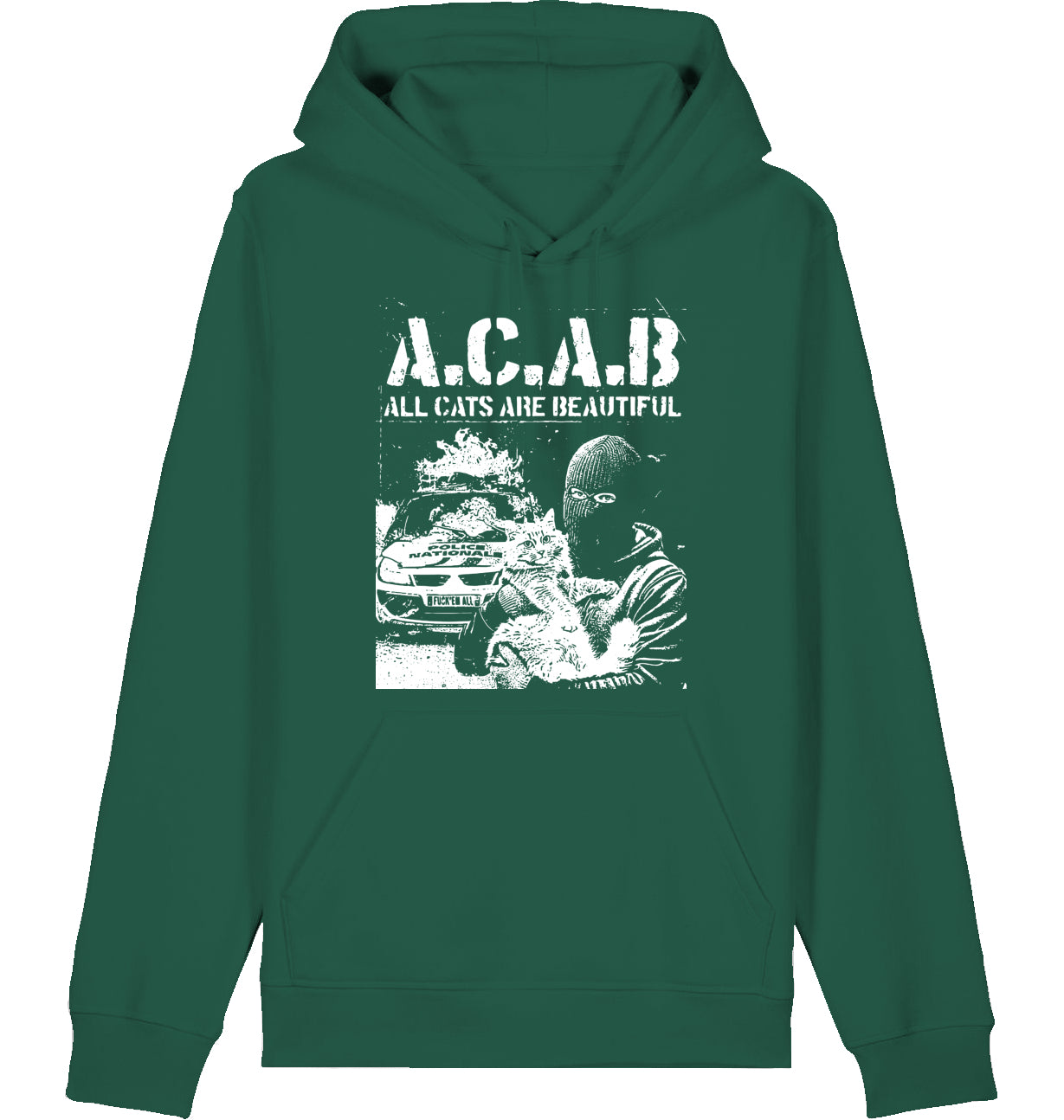 LOVE CATS HATE COPS - Hoodie