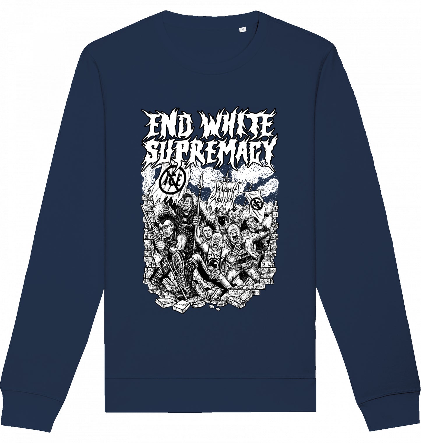 END WHITE SUPREMACY - Crewneck Unisex