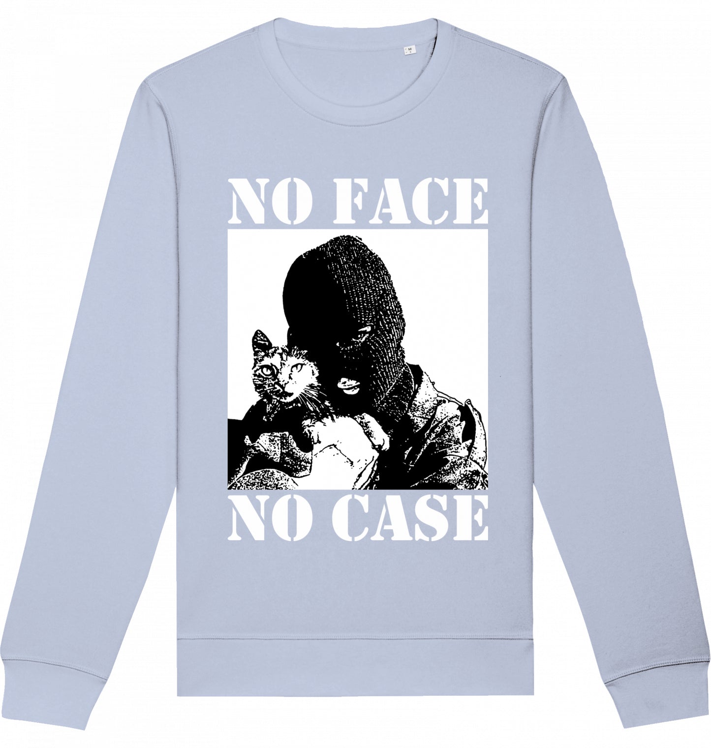 NO FACE NO CASE - Crewneck Unisex