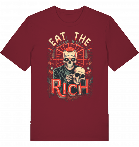 EAT THE RICH skull - Unisex