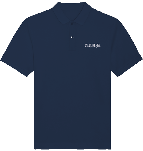 A.C.A.B. POLO SHIRT M*N (embroidered)