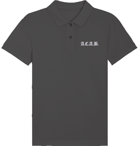 A.C.A.B. POLO SHIRT WOM*N (embroidered)