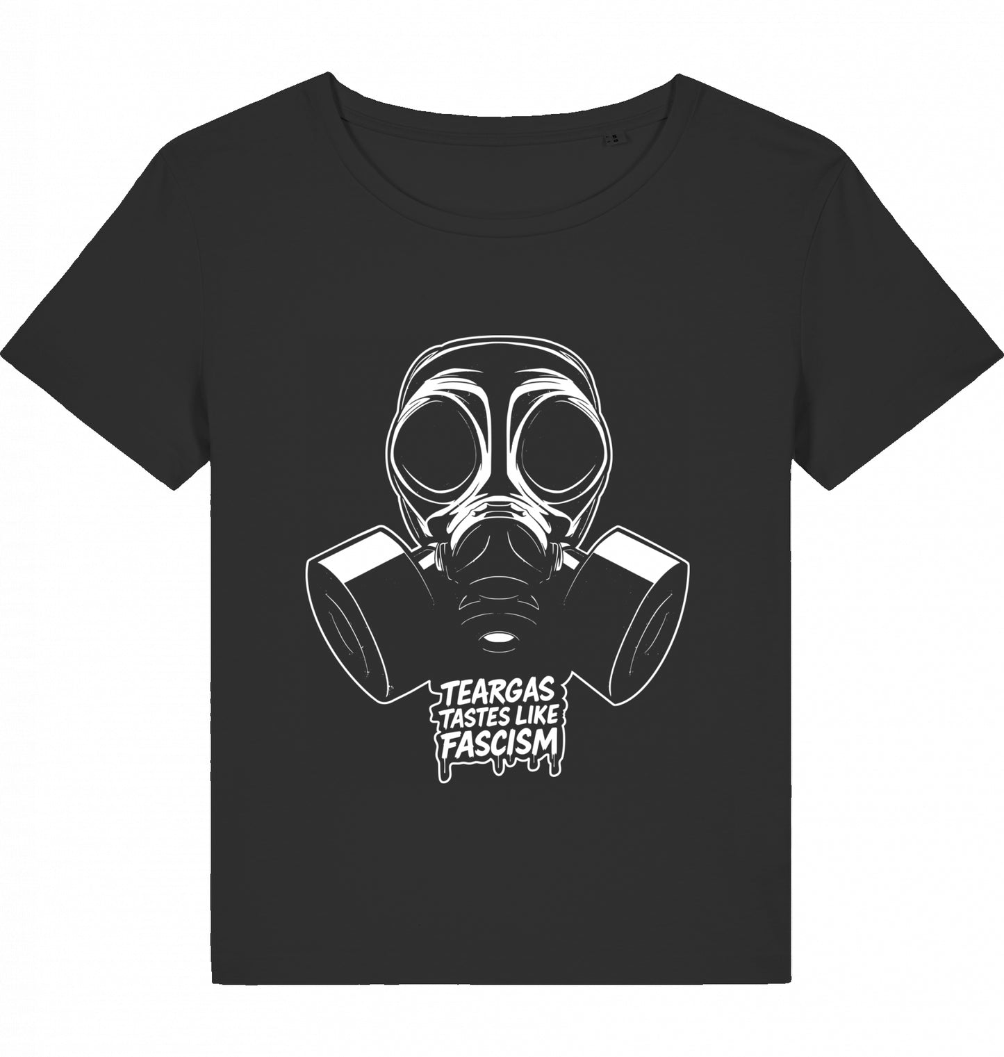 TEARGAS TASTES LIKE FASCISM WOM*N