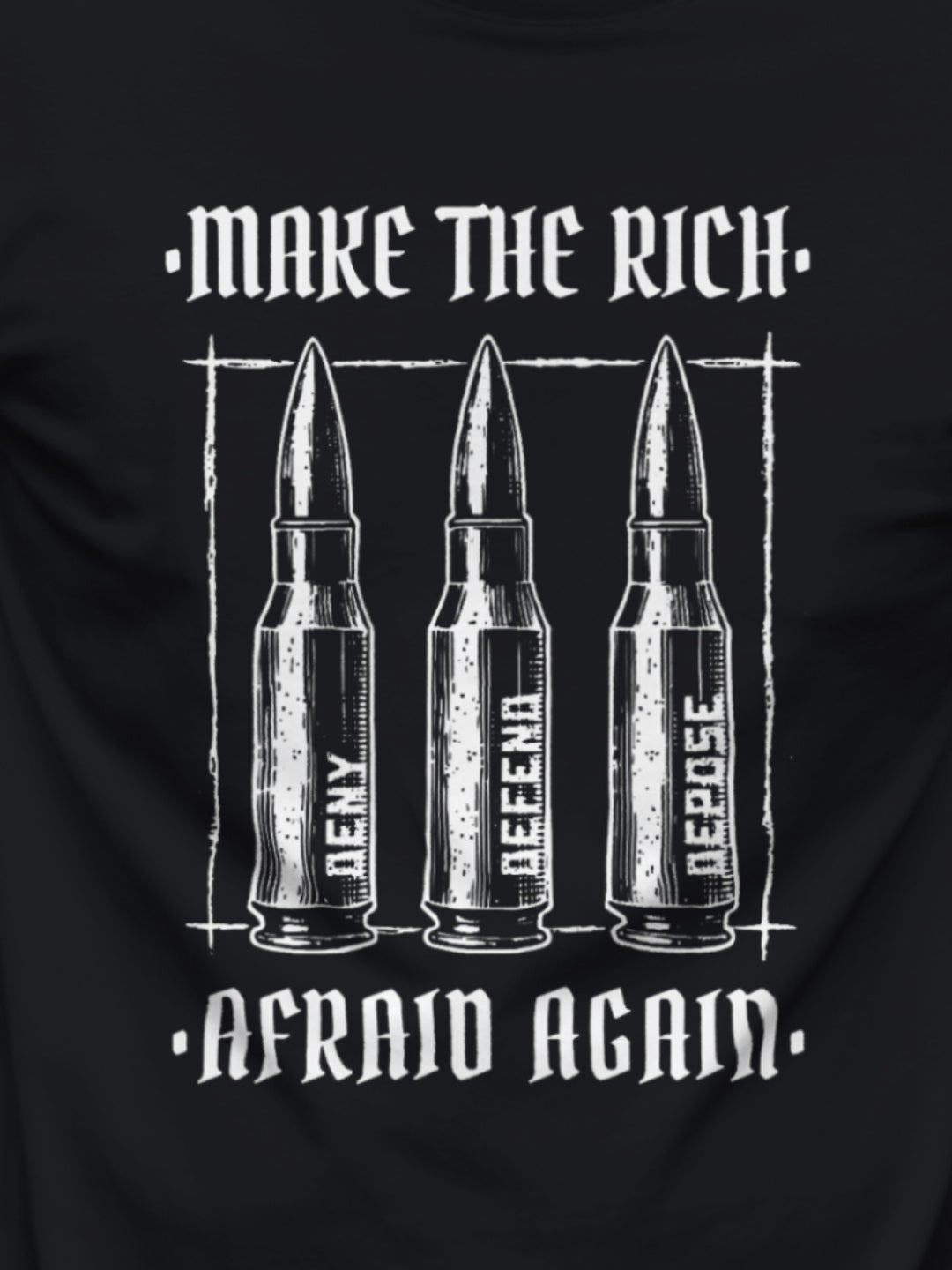 MAKE THE RICH AFRAID AGAIN - Unisex